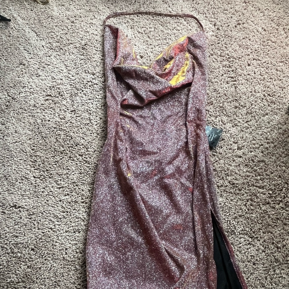 Elegant Glittering Evening Dress